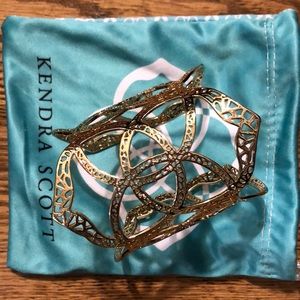 Kendra Scott Gold Statement Bracelet